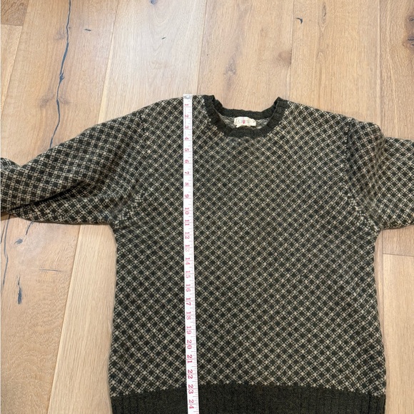 Vintage J Crew Birdseye 100% Wool Sweater. Casual, Preppy, Pullover Crewneck. M - Picture 9 of 10